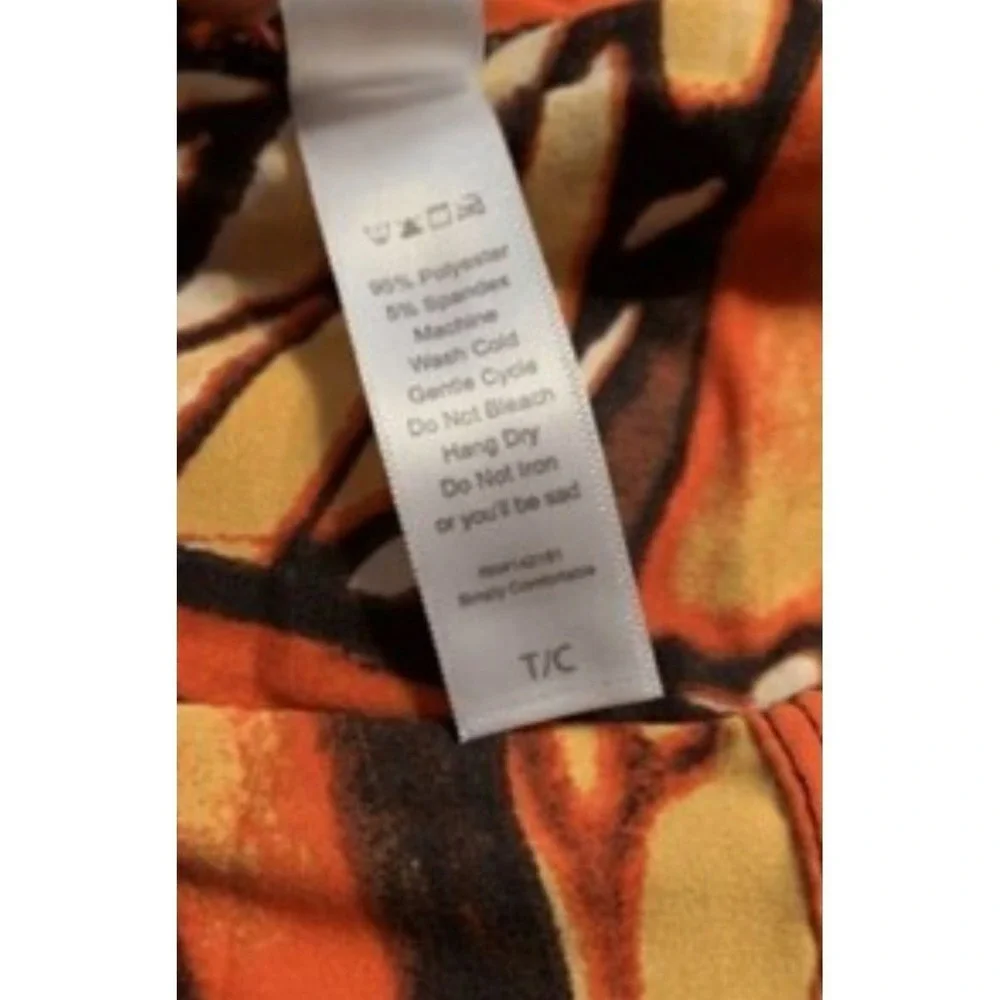 LuLaRoe Womens Leggings Size TC Monarch Butterflies Butterfly Tall and Curvy NWT